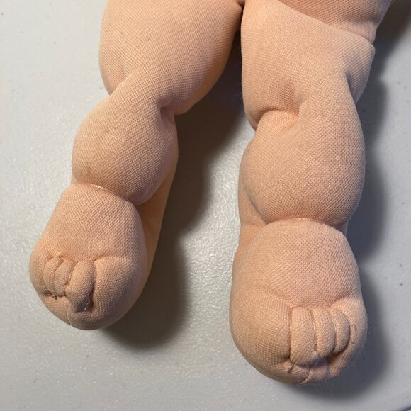 1983 Cabbage Patch Kids Doll Long Brown Hair Brown Eyes CPK Outfit+Shoes Coleco - Picture 11 of 16